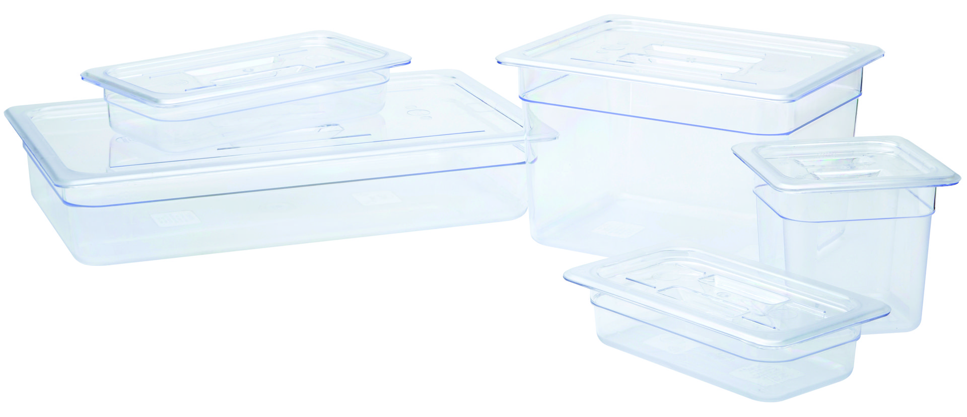 Polycarbonate 1/1GN Pan 6.5cm Deep Clear - CA10200B07-00-B01006 (Pack of 6)